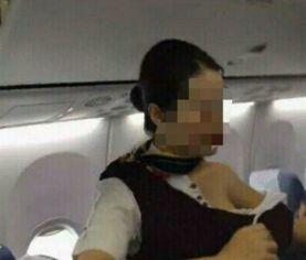 空姐和乘客吃瓜事件视频,一场意外的美食争议
